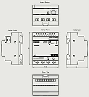 6ED1052-2HB08-0BA2, Siemens LOGO! 24RCEO, 8DI/4DO, 400 Blocks