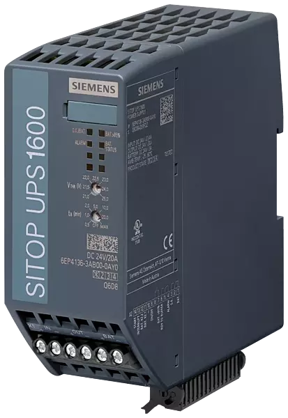 Siemens, SITOP UPS1600/DC/24VDC/20A, 6EP4136-3AB00-0AY0