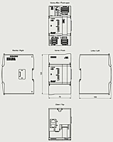 6ES7212-1HG50-0XB0, Siemens CPU 1212C ,DC/DC/RLY, 8DI/6DO