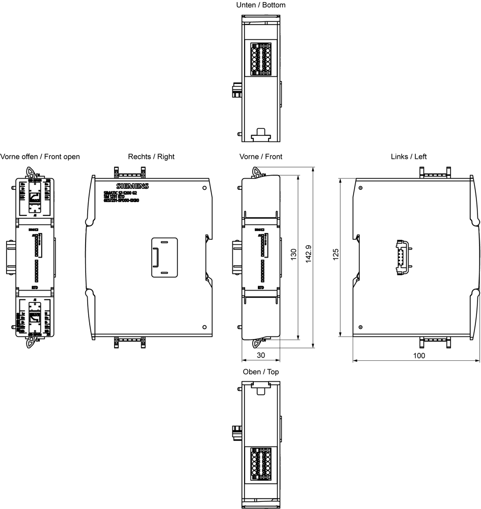SM 1231 RTD, AI 4x RTD