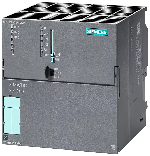 Siemens SIMATIC CPU319-3 PN/DP, 2 MB, 6ES7318-3EL01-0AB0