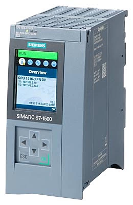 CPU 1516-3 PN/DP, 2MB Prog., 7,5MB Data