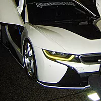 CSL Yellow DRL Upgrade β BMW i8 (2014β2020 | LED Headlights)