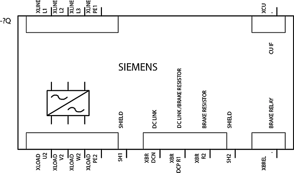 Siemens, SINAMICS PM240-2 IP20-FSC-U-230V-5.5KW, 6SL3210-1PC22-2UL0