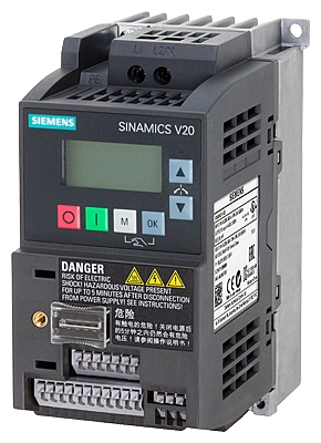 SINAMICS V20, 1AC 230V 0.55kW UNFILTERED