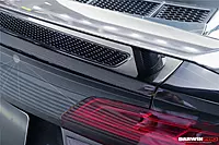 Audi R8 GEN2 V10 PLUS Coupe GT Style Carbon Fiber Trunk Wing w/ Base | Direct-Fit Rear Spoiler