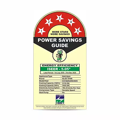 Energy-efficient cooling with the Blue Star IC518ZNURS Inverter Split AC. Energy-efficient cooling with the Blue Star IC518ZNURS Inverter Split AC.