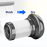 Tineco PURE ONE S15 HEPA Filter & Cover Assembly – Attaches Magnetically