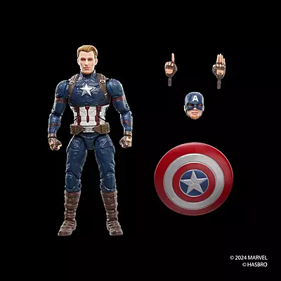 2025 Marvel Legends Series: Marvel Studios 6” CAPTAIN AMERICA - Brand NEW 2025 Marvel Legends Series: Marvel Studios 6” CAPTAIN AMERICA - Brand NEW