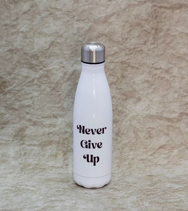 White Temprature Controlled Bottle