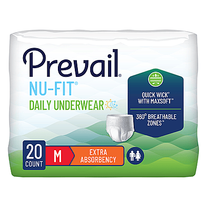 Prevail® Nu-Fit® Underwear 