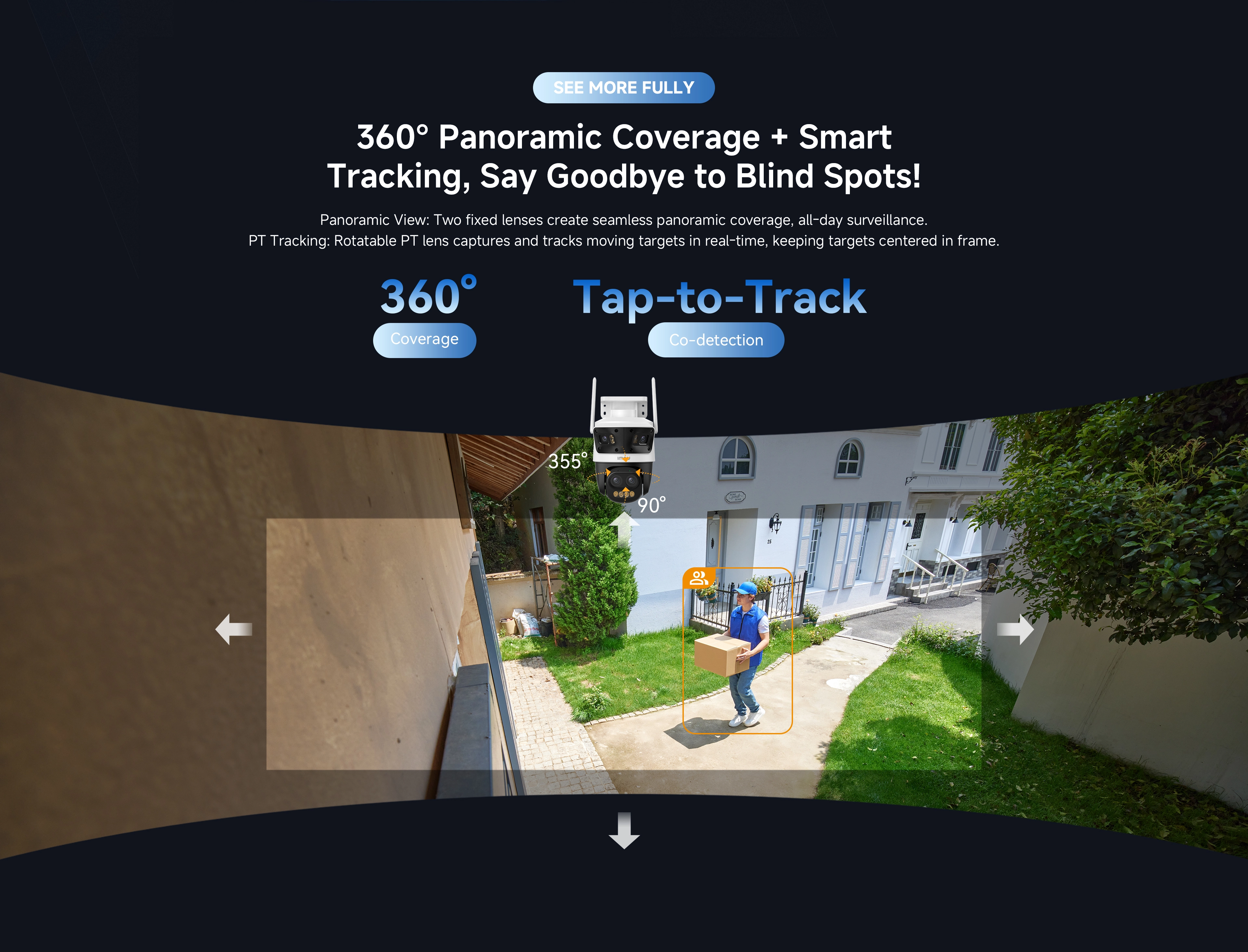 Cruiser Pano Z (Quad 13MP-PTZ-WiFi) Camera