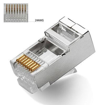 Cat5e Shielded Rj45 Modular Plug Cat5e Shielded Rj45 Modular Plug