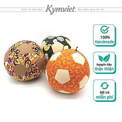 Bóng Đồ Chơi Cho Bé Vải Cotton Handmade Bóng Đồ Chơi Cho Bé Vải Cotton Handmade