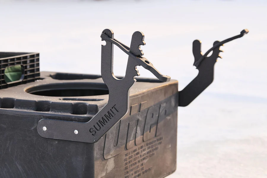 Summit Fishing Sonar Sled Auger Rack