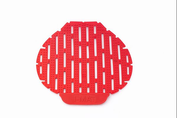 I-Mat Sheet Cherry Red 1's - Urinal Mat
