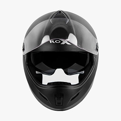 STEELBIRD SBH-34 ROX ISS R DASHING BLACK C/V 580 MM (M)