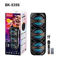 Oudiobop BK-8388 Party Speaker with Mic, Remote & LED Lights