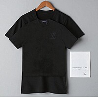 Playera Louis Vuitton LV Monograma Minimalista de Lujo
