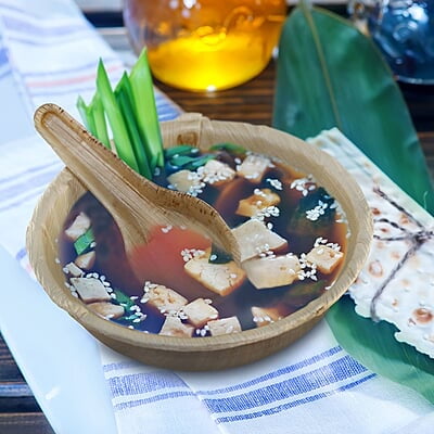 Nature 6" Round Disposable Palm Leaf Bowls - 25 Pack - Small Dinnerware Set - Eco-Friendly, Biodegradable & Compostable - Ideal for Weddings, Parties, Home Use, Events Nature 6" Round Disposable Palm Leaf Bowls - 25 Pack - Small Dinnerware Set - Eco-Friendly, Biodegradable & Compostable - Ideal for Weddings, Parties, Home Use, Events