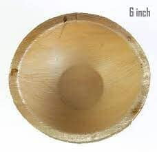 Nature 6" Round Disposable Palm Leaf Bowls - 25 Pack - Small Dinnerware Set - Eco-Friendly, Biodegradable & Compostable - Ideal for Weddings, Parties, Home Use, Events Nature 6" Round Disposable Palm Leaf Bowls - 25 Pack - Small Dinnerware Set - Eco-Friendly, Biodegradable & Compostable - Ideal for Weddings, Parties, Home Use, Events