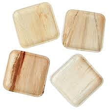 Nature 6 Inch Square Palm Leaf Plates, Bamboo Plates Like Party Pack (50 Pc) Compostable & Biodegradable Plates for Dessert, Eco Friendly Plates Alternative to Plastic Plate Paper Plate Nature 6 Inch Square Palm Leaf Plates, Bamboo Plates Like Party Pack (50 Pc) Compostable & Biodegradable Plates for Dessert, Eco Friendly Plates Alternative to Plastic Plate Paper Plate
