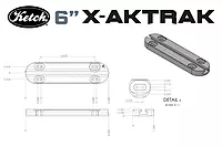 Ketch 6" X-Aktrak HD Track Ketch 6" X-Aktrak HD Track
