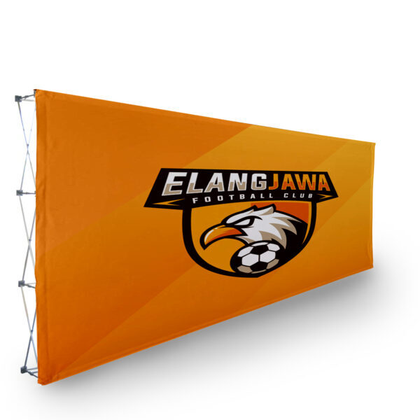 Bannerwall 6 x 2.25m, Print Only