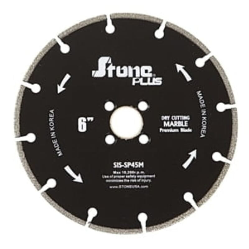 Stone Plus Electroplated Blade - 6" Marble Stone Plus Electroplated Blade - 6" Marble