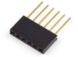 6 Pin Stackable Header