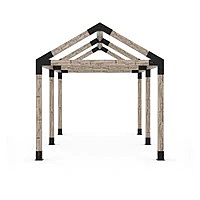 GRID 30 Double Pergola Kit for 6x6 Wood Posts