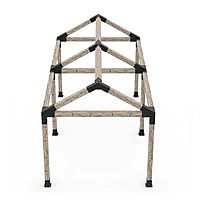 GRID 30 Double Pergola Kit for 6x6 Wood Posts