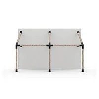 GRID 30 Double Wall Mount Pergola Kit for 6x6 Wood Posts