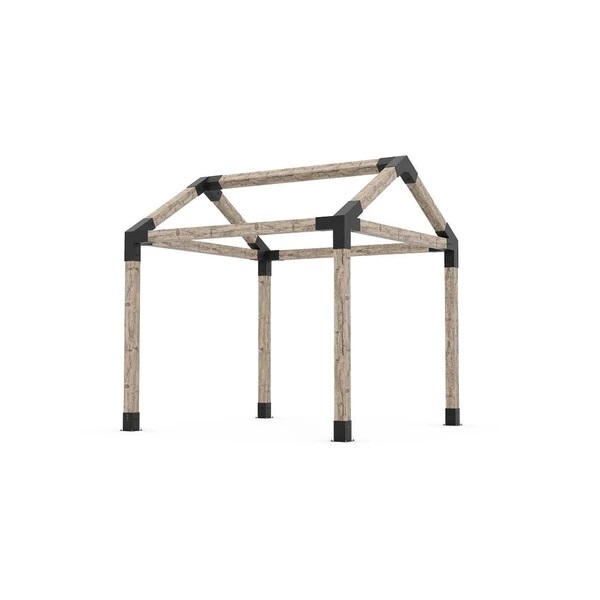 GRID 30 Single Pergola Kit for 6x6 Wood Posts