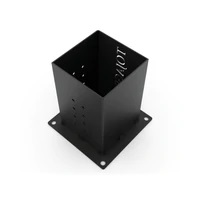 SOLO Pergola Post Base and Wall Mount Bracket for 6x6 Wood Posts | 1 Pack