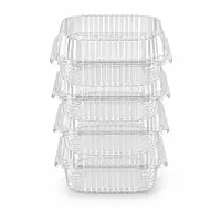 6x6 Clear Tray PET HYP 10/50
