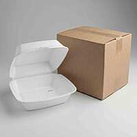6x6 Foam Tray Long White T.E 4/125