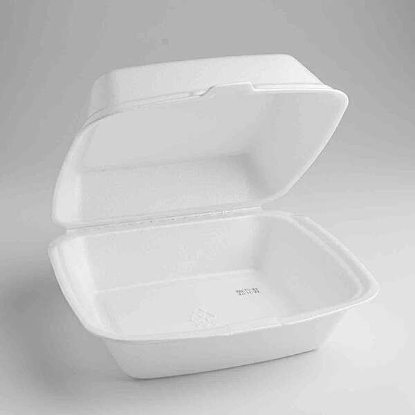 6x6 Foam Tray Long White T.E 4/125