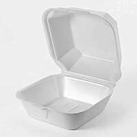 6x6 Foam Tray Long White T.E 4/125