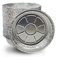 7" Round Aluminium Container [500 ct]