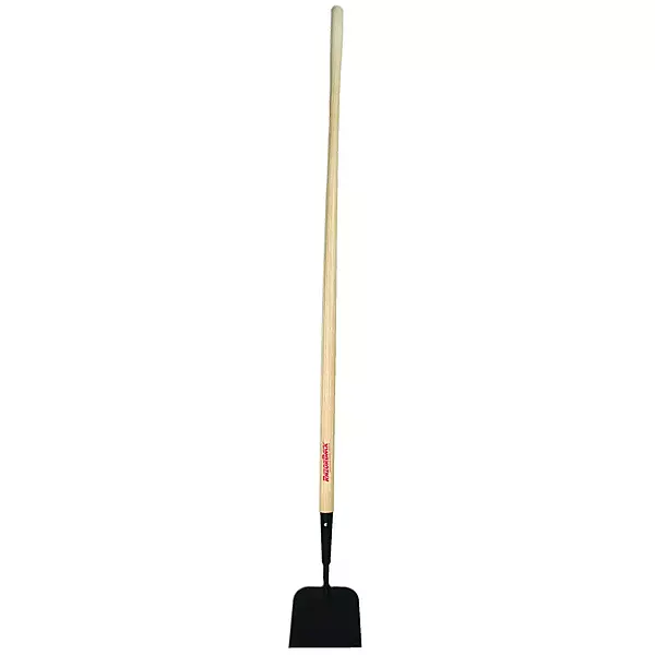7" Steel Sidewalk/Ice Scraper - 54" Ash Handle