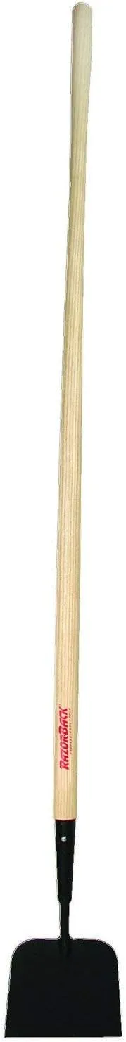 7" Steel Sidewalk/Ice Scraper - 54" Ash Handle