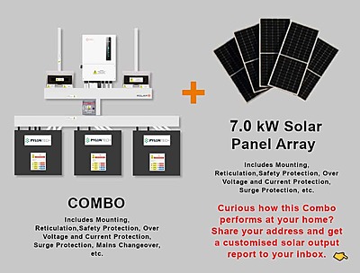 6.0 kW SOLIS S6 Hybrid - PYLONTECH Combo, c/w 3x 4.8 kWh Lithium Batteries