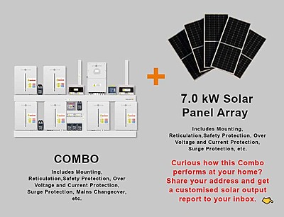 16.0 kW SUNSYNK Hybrid - SUNSYNK Combo, c/w 6 x 5.32 G kWh Lithium Batteries