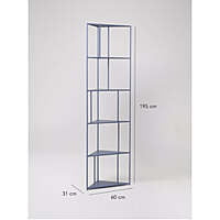 Nevada Corner Metal Bookshelf Nevada Corner Metal Bookshelf