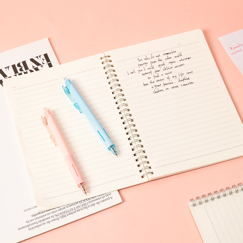 DELI N507 PP COVER SPIRAL NOTEBOOK A5 70G 60SHTS