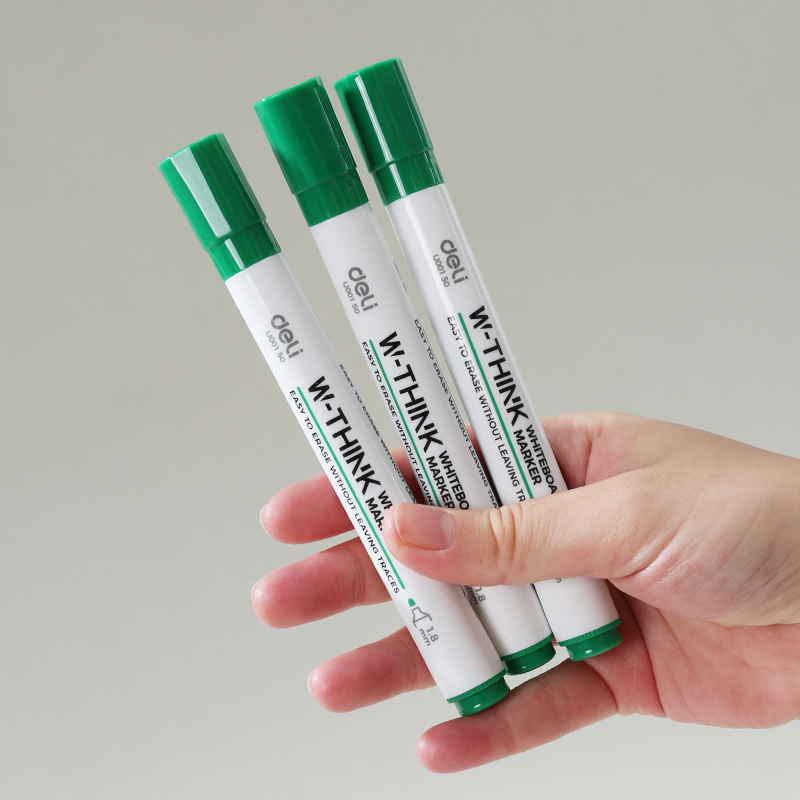 DELI U00150 THINK WHITEBOARD BULLET MARKER GREEN