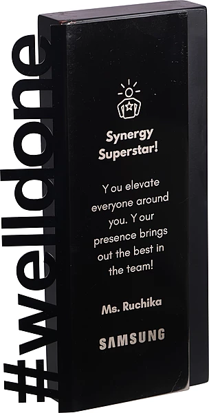 SAMSUNG CUSTOM CUTOUT TROPHY