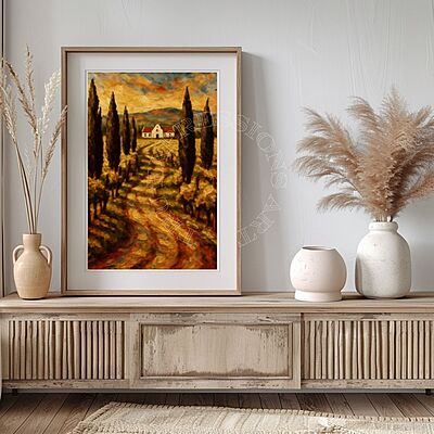 Cape Dutch Farmhouse Klein Karoo Canvas Print | UNFRAMED PRINT Cape Dutch Farmhouse Klein Karoo Canvas Print | UNFRAMED PRINT