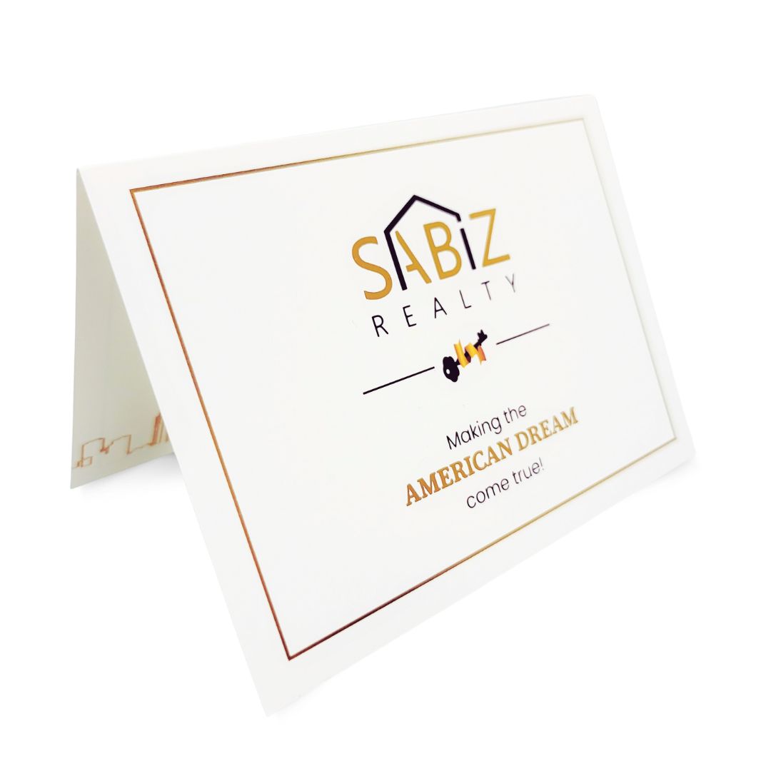 Thank You Card – Elegant Real Estate Edition